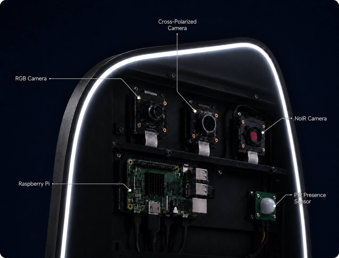 Mirra camera and sensor internals
